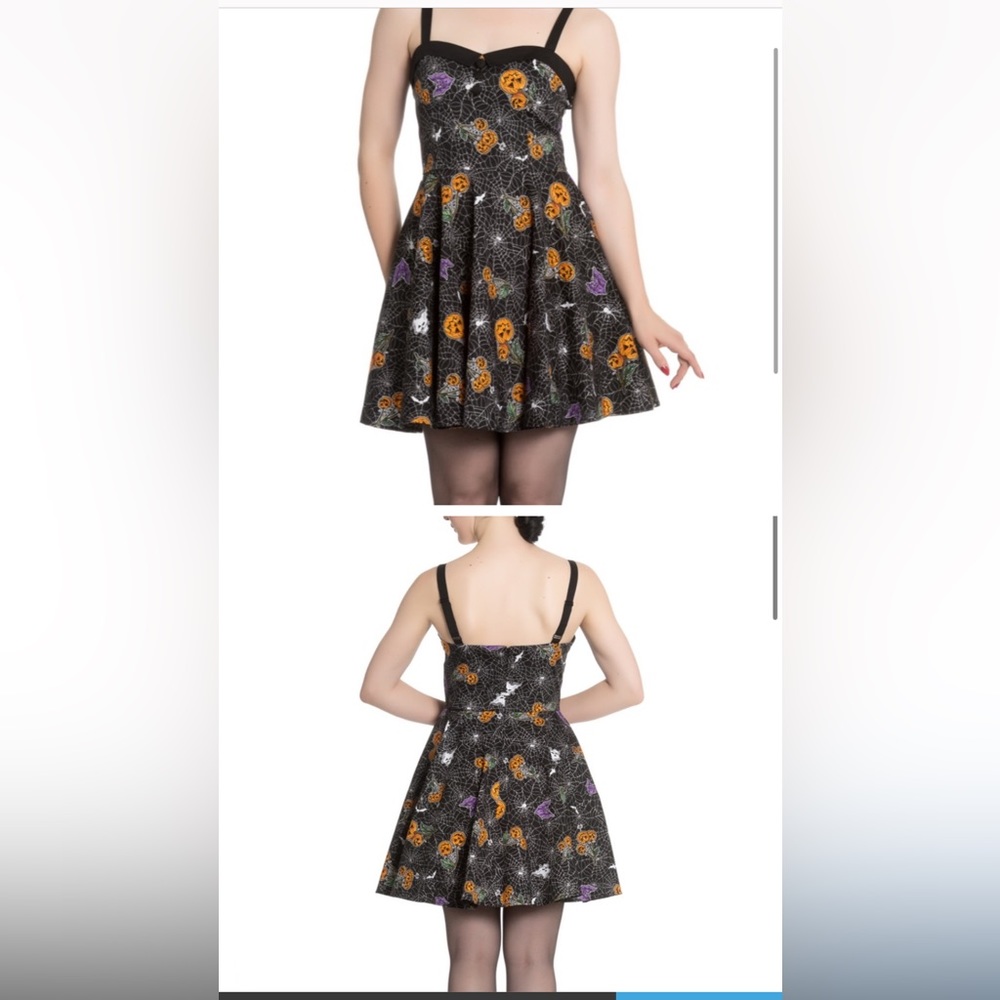 Hell Bunny Halloween Swing Dress
